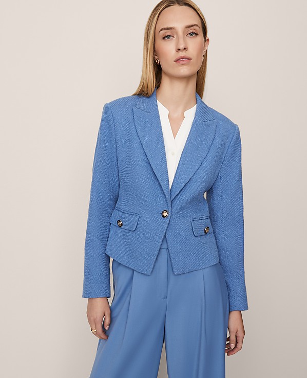 The Cutaway Blazer in Tweed