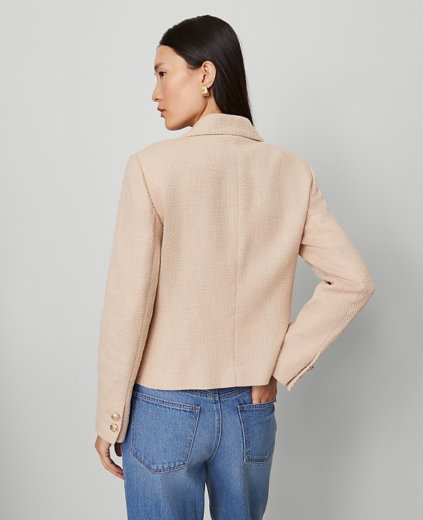The Military Blazer Jacket in Tweed
