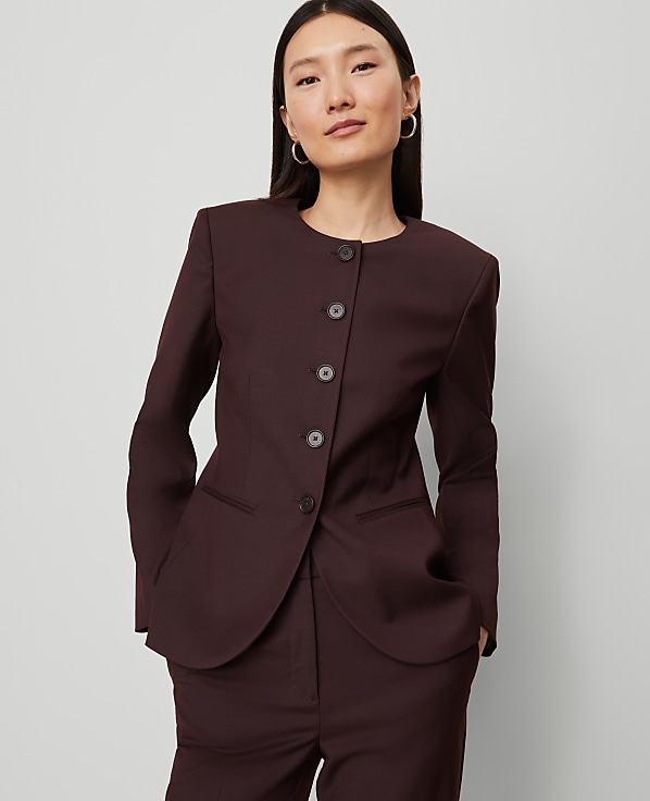 The Curved Hem Jacket