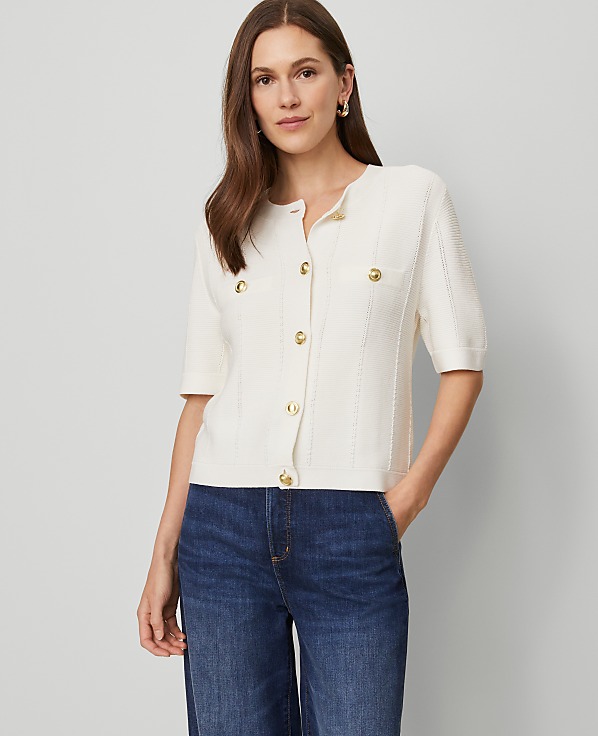 Textured Stitch Cardigan