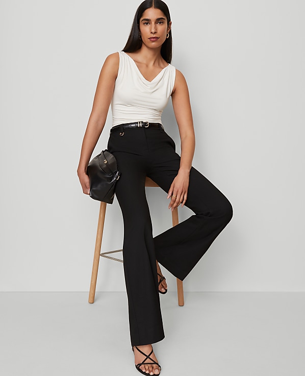 The Slim Flare Trouser in Bi-Stretch