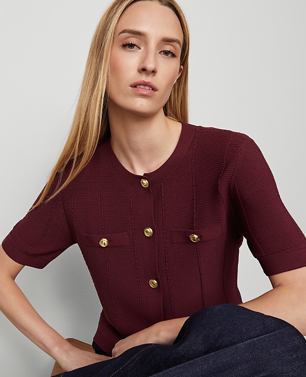 Textured Stitch Cardigan