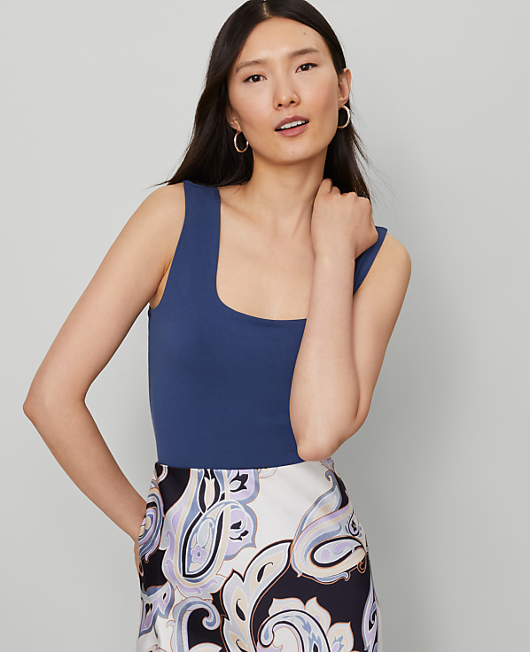 Square Neck Tank Top