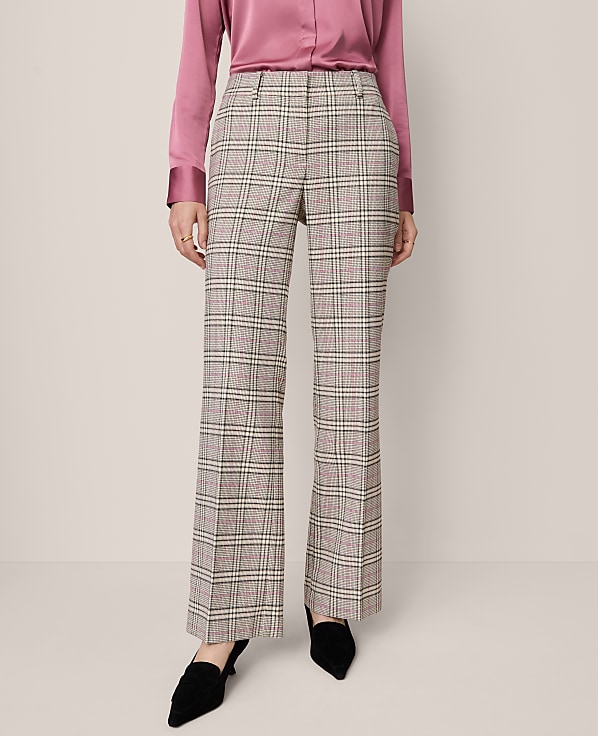 The Jayne Trouser in Plaid - Curvy Fit