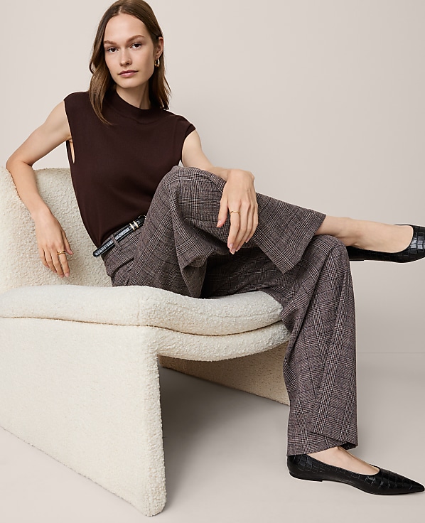 Refined Mock Neck Sweater Shell