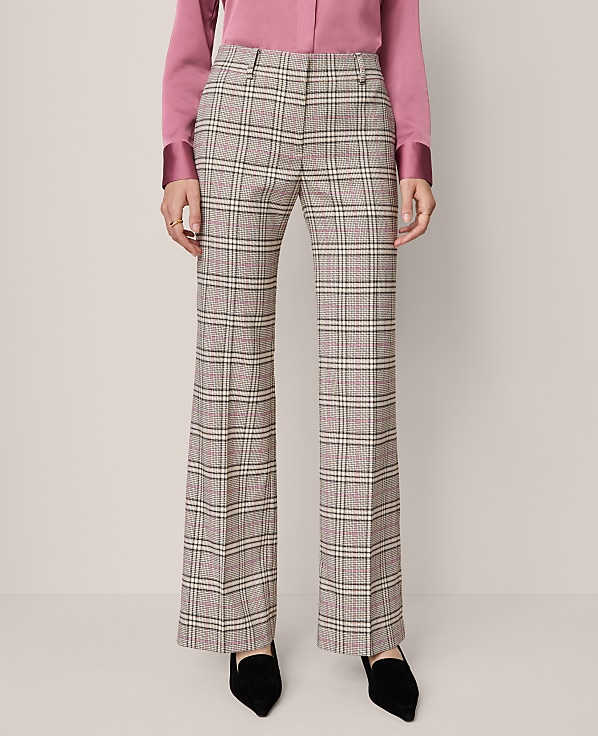 The Petite Jayne Trouser in Plaid