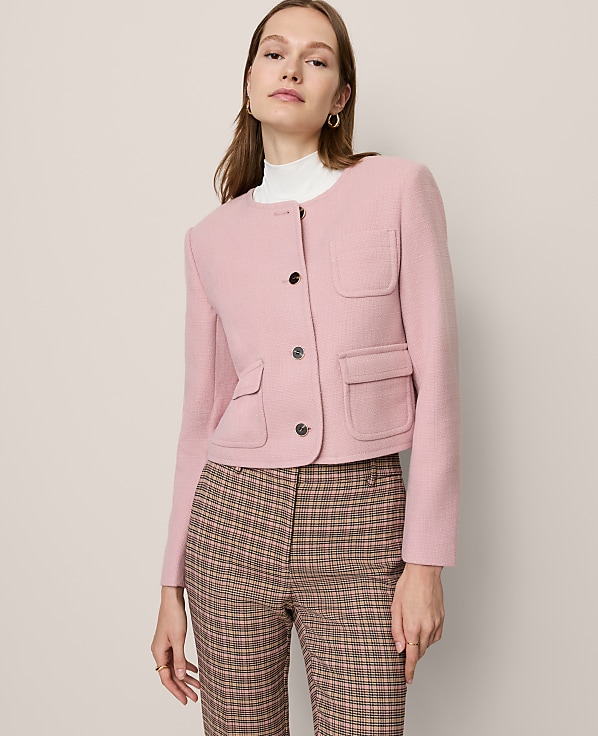 Crew Neck Jacket