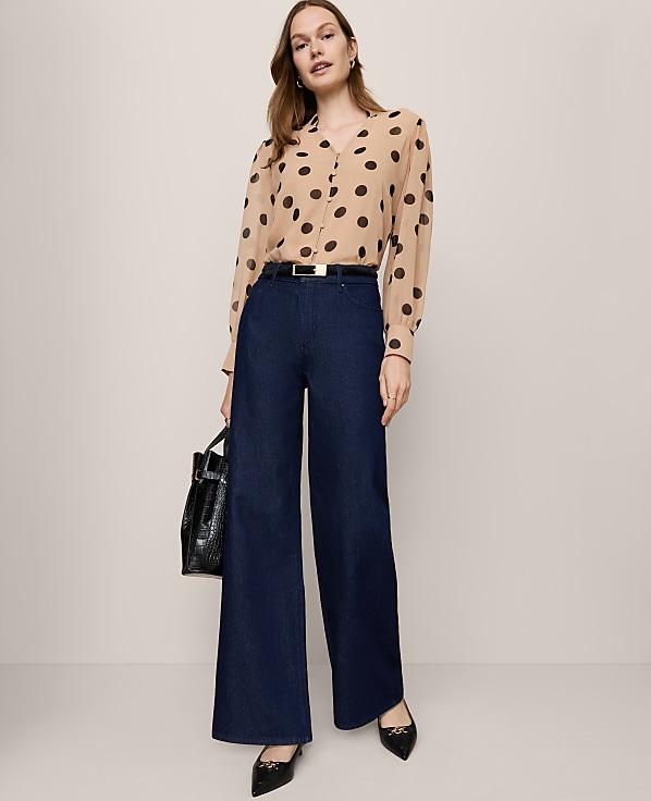 The Petite Wide-Leg Jean