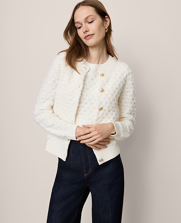 Tweed Cardigan
