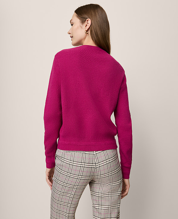 Textured Cardigan