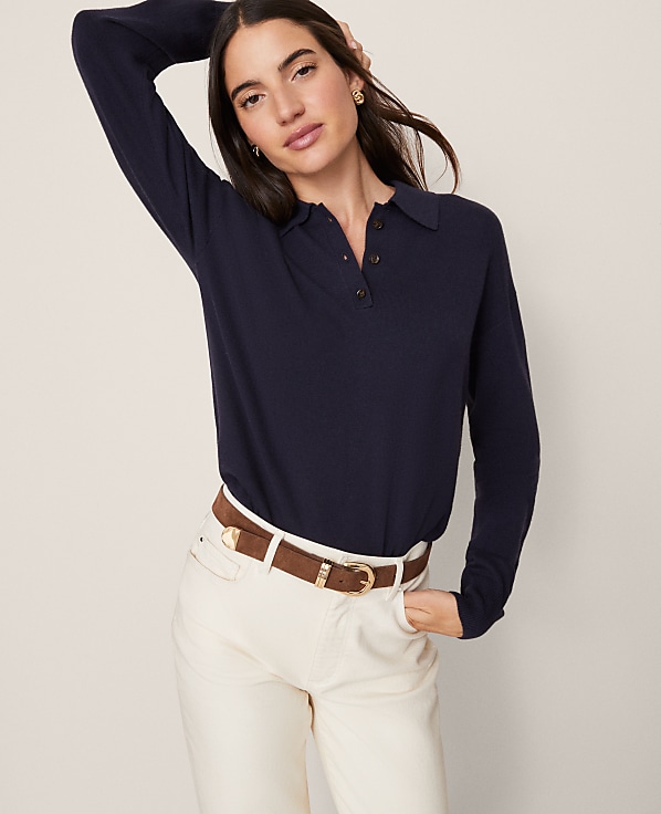 Weekend Collection Polo Sweater