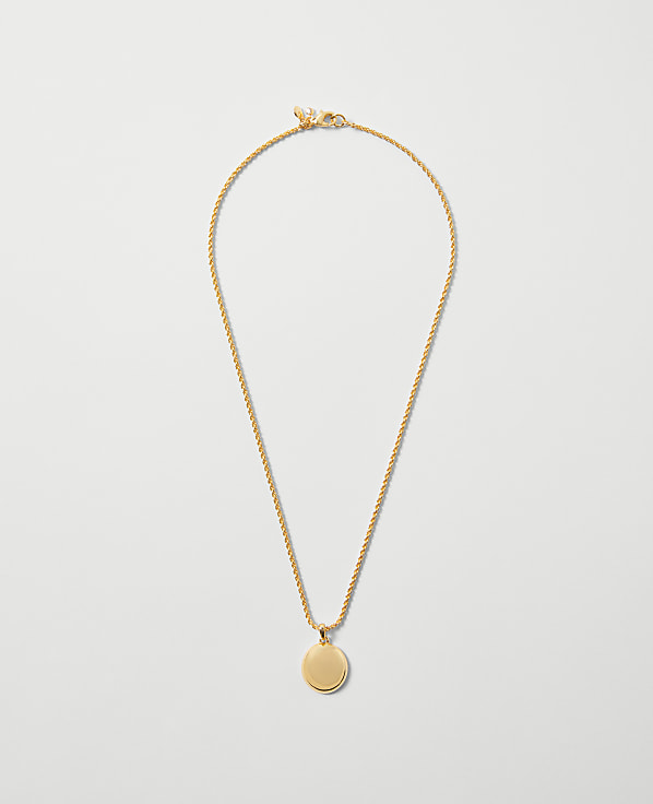 Rope Chain Pendant Necklace