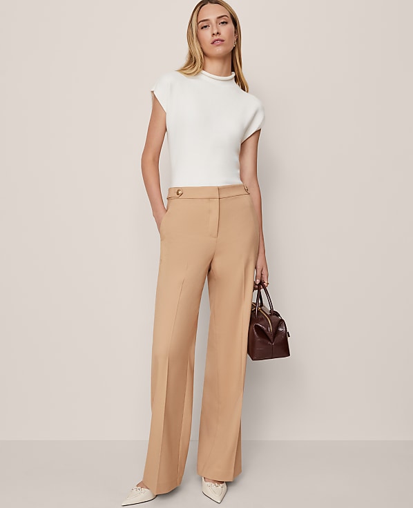 The Tailored Wide-Leg Trouser