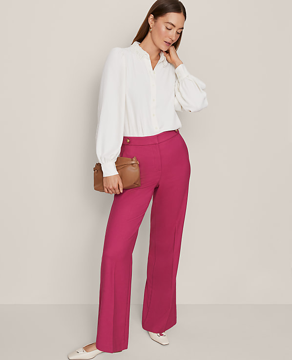 The Tailored Wide-Leg Trouser