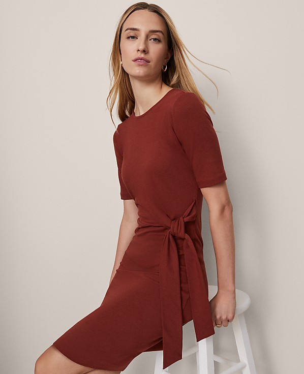 Weekend Tie Waist Shift Dress