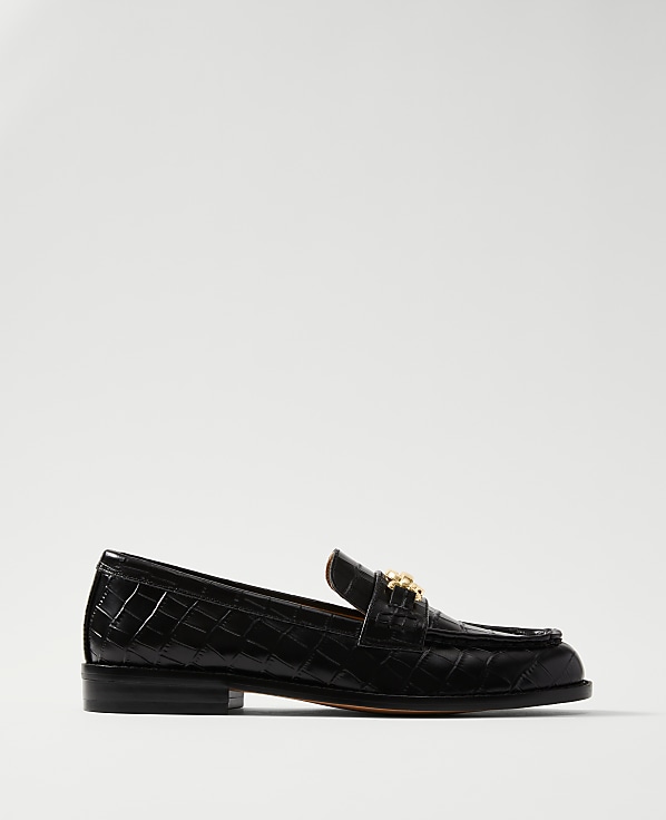 Weekend Horsebit Croco Loafers