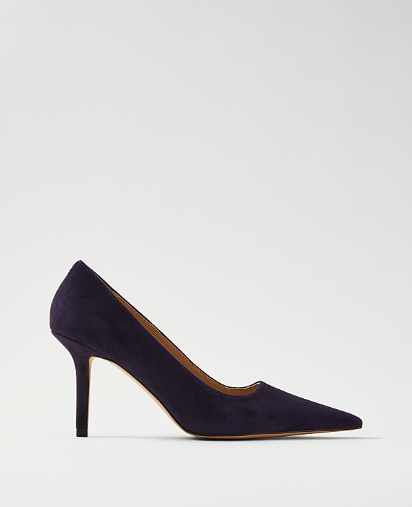 Pointy Toe Suede Pump