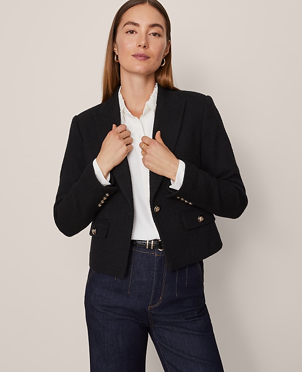 The Cutaway Blazer in Tweed