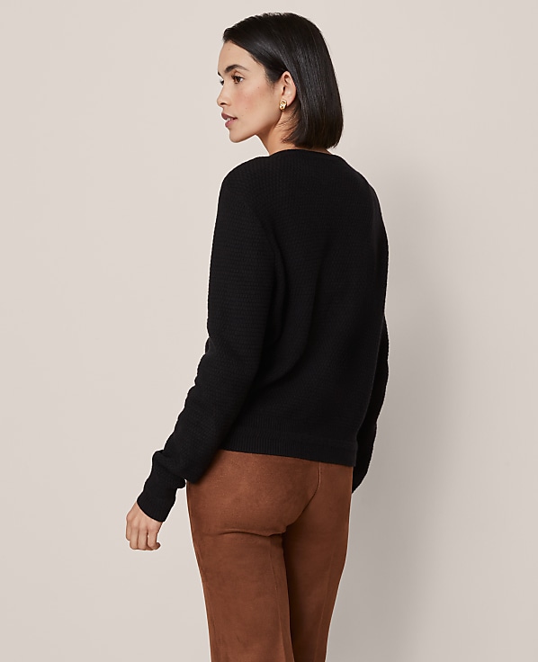 Textured Cardigan