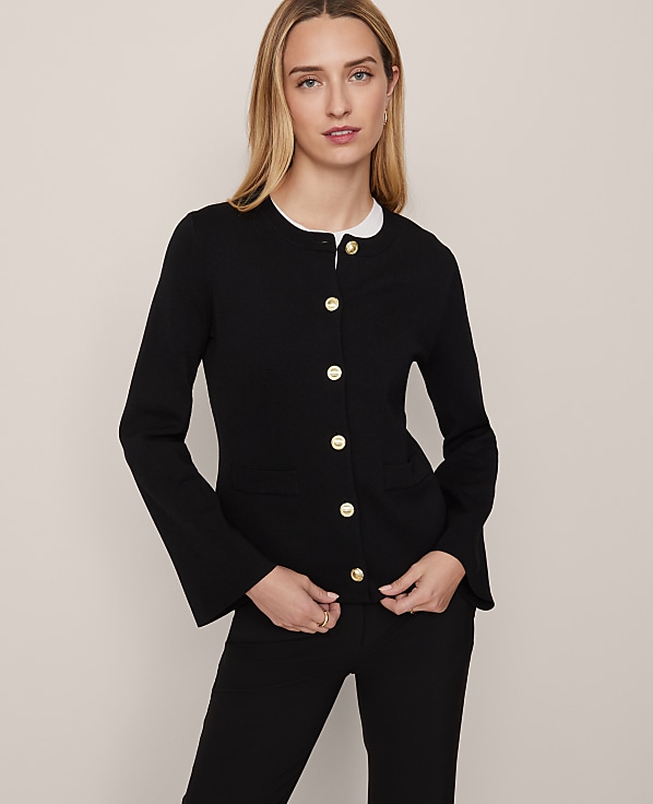 Flare Sleeve Cardigan