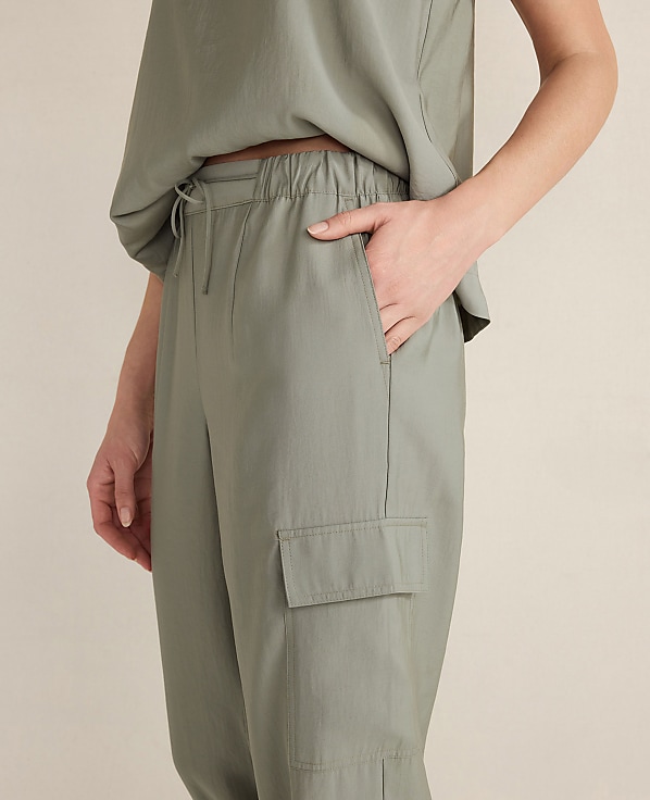 Haven Well Within Luxe Modal Cargo Pants