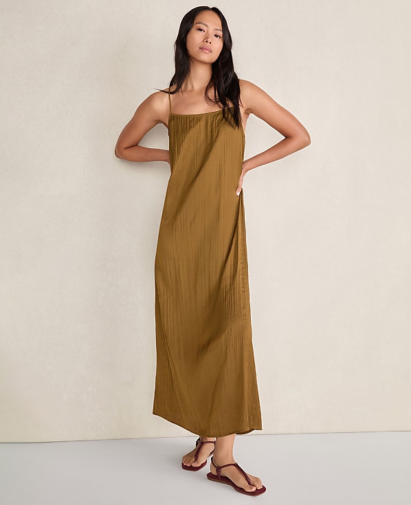 Haven Well Within Silky Pleated Maxi Dress