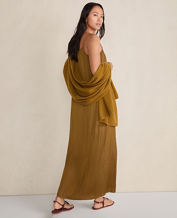 Haven Well Within Silky Pleated Maxi Dress