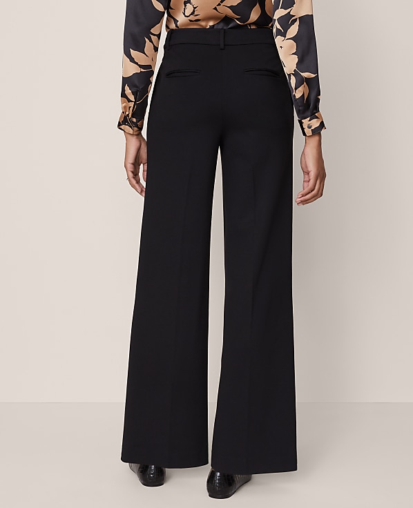 The Petite Wide-Leg Pant in Ponte