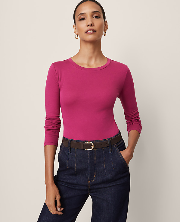 Weekend Crew Neck Top