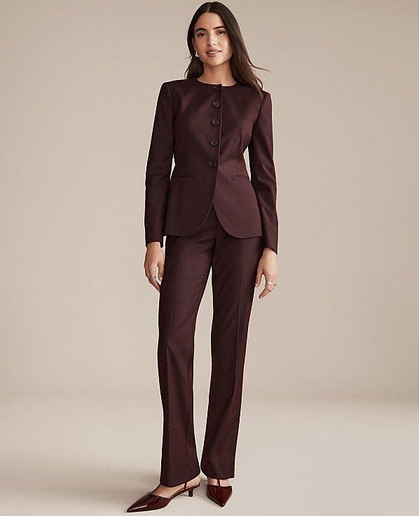 The High Rise Slim Trouser