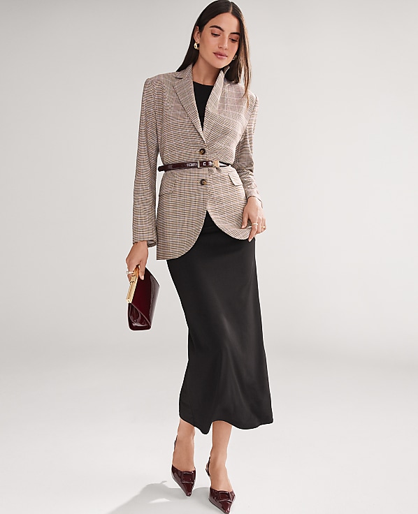 The Madison Blazer in Plaid
