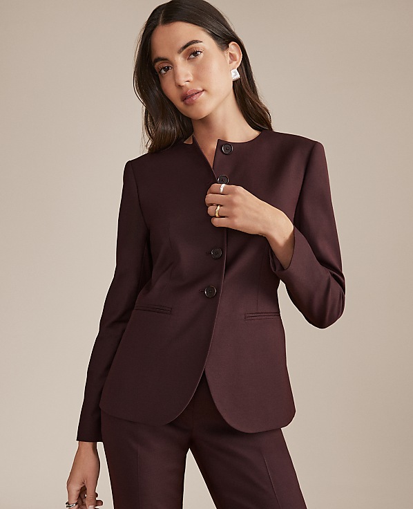 The Curved Hem Jacket
