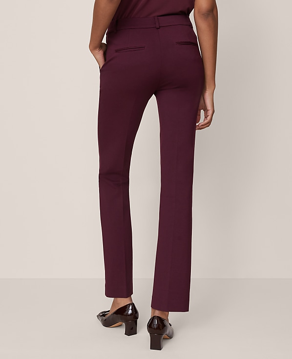 The Petite Straight Pant in Ponte