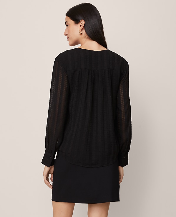 Petite V-Neck Popover