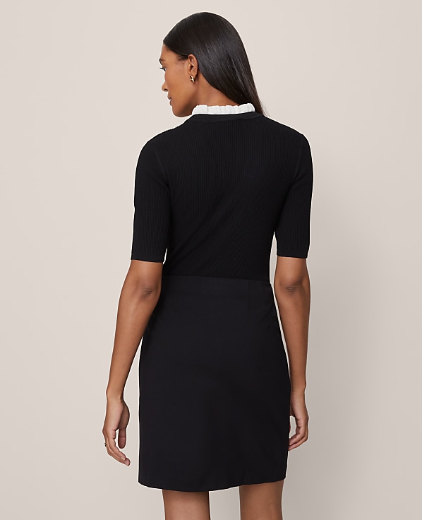 Pocket Skirt in Ponte