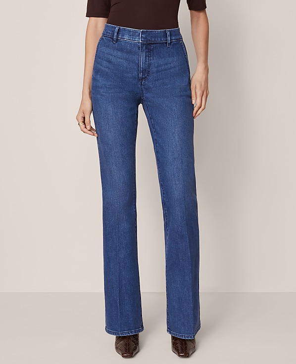 Mid Rise Boot Jean in Metropolitan Wash - Curvy Fit