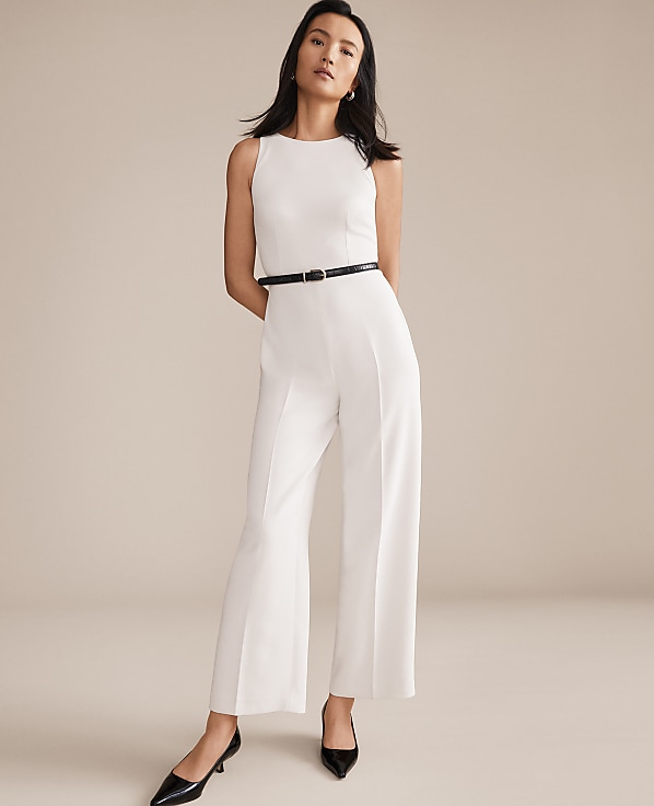Belted Halter Jumpsuit