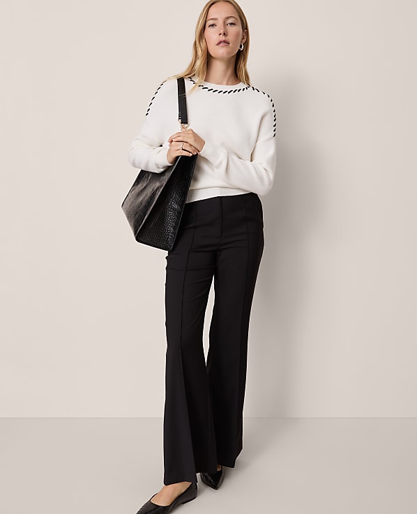 Petite Whipstitch Sweater