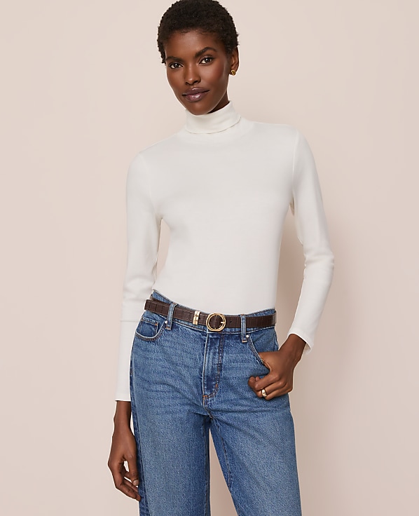 Petite Weekend Cozy Crew Neck Sweater