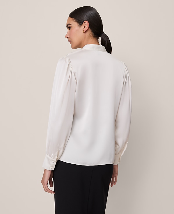 Petite V-Neck Popover