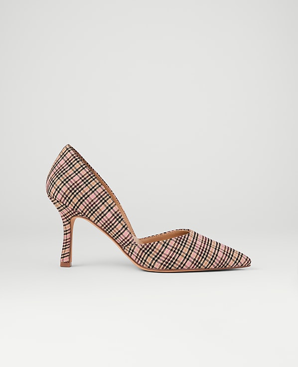 Azra Houndstooth Pump