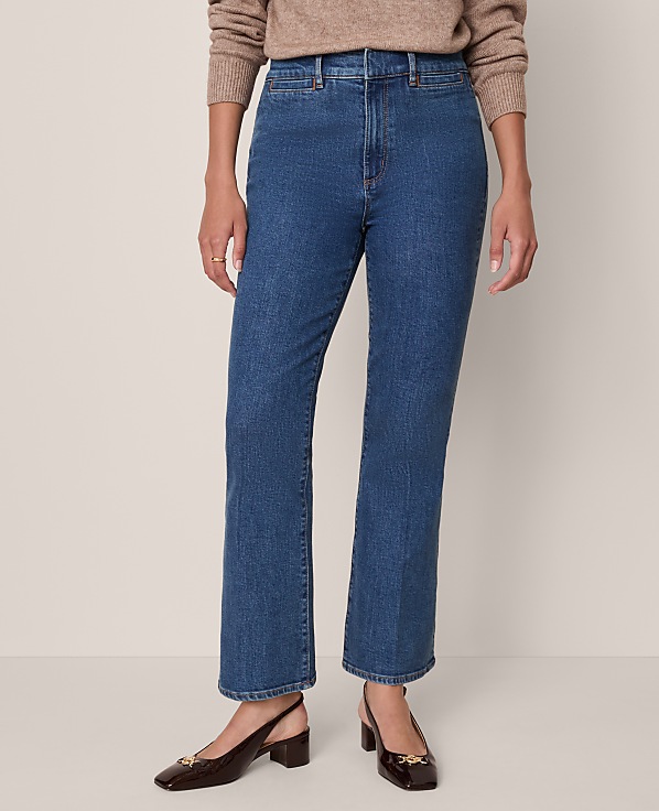 The Petite Boot Crop Jean &mdash; Curvy Fit