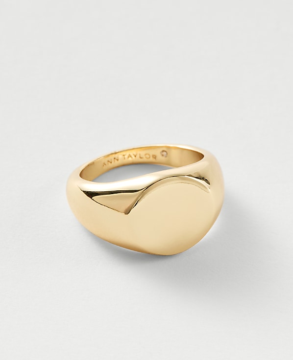 Metal Signet Ring