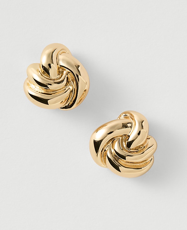 Twisted Stud Earrings