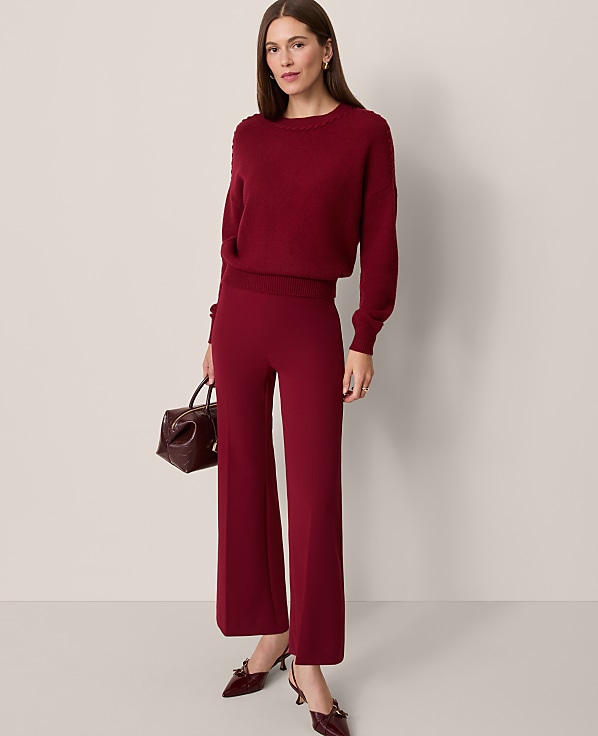The Side Zip Flare Pant