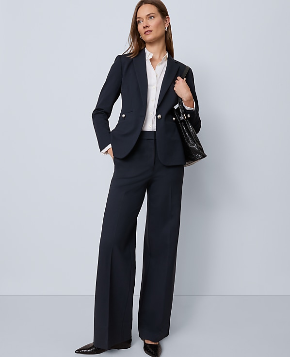 The Wide-Leg Pant in Ponte
