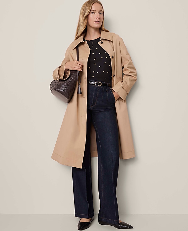Removable Cape Trench Coat