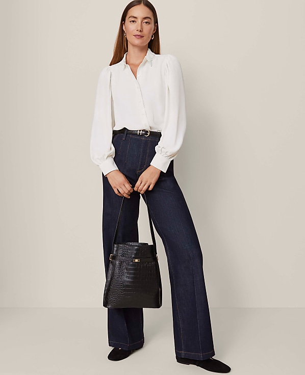 The Petite Darted Waist Trouser Jean