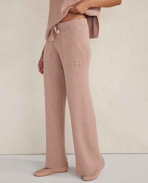 Haven Well Within Organic Cotton Cashmere Wide Leg Pants