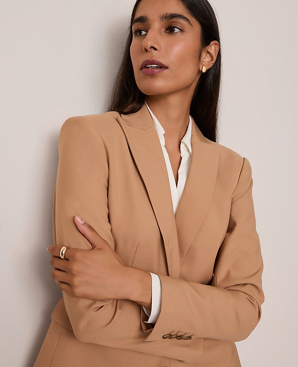The Fitted Long Blazer